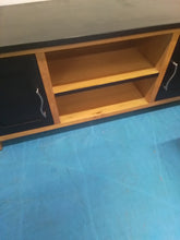 Load image into Gallery viewer, Black Television Cabinet
