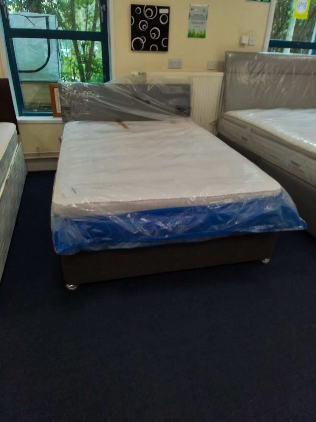 Double Factory Return Bed Complete w/Storage
