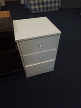 Load image into Gallery viewer, White Bedside Cabinet
