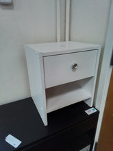 Load image into Gallery viewer, White Bedside Cabinet
