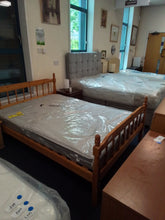 Load image into Gallery viewer, Pine Double Bedframe
