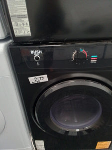 Black Bush Tumble Dryer VENTED (NO HOSE PROVIDED)