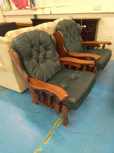 2 Seater Sofa & 2 x Armchairs
