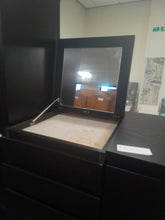 Load image into Gallery viewer, Black Chest of Drawers/Dressing Table
