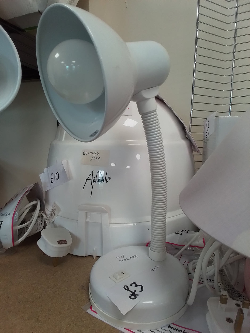 White lamp