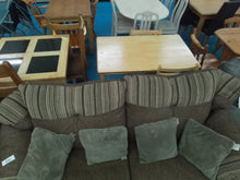 Load image into Gallery viewer, Brown Three Seater Sofa
