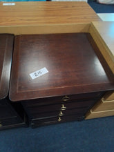 Load image into Gallery viewer, Mahogany Bedside Cabinet
