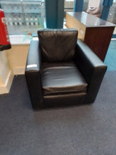 Load image into Gallery viewer, Black Armchair
