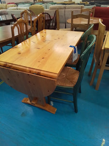 Drop Leaf Table & 2 chairs