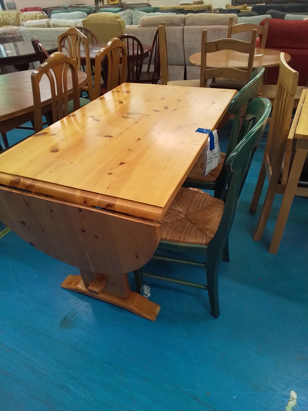 Drop Leaf Table & 2 chairs