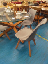 Load image into Gallery viewer, Glass Dining Table &amp; 4 Chairs
