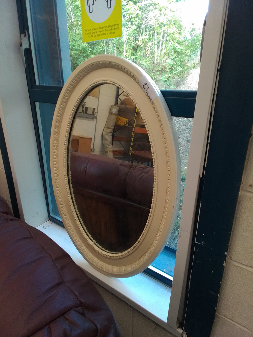 Cream Mirror