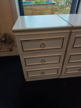 Load image into Gallery viewer, White Bedside Cabinet
