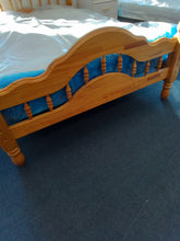 Load image into Gallery viewer, Pine Double Bedframe w/Factory Return Mattress
