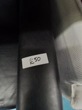 Load image into Gallery viewer, Black Leather Two Seater Sofa
