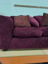 Load image into Gallery viewer, Purple 2 Seater Sofa &amp; Armchair
