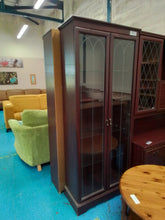 Load image into Gallery viewer, Mahogany Display Cabinet
