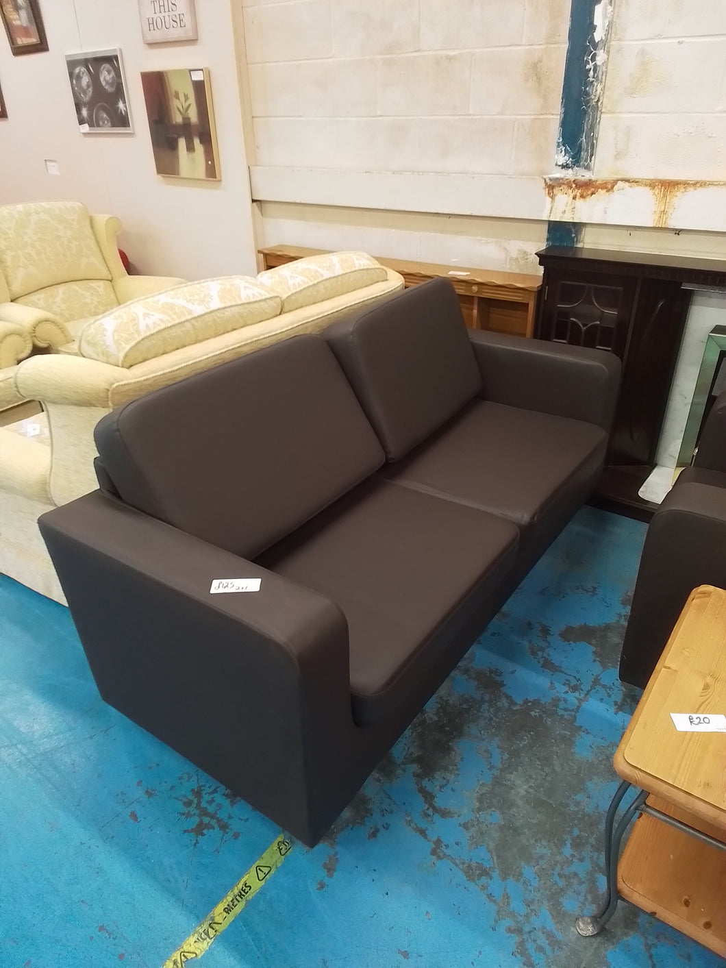 2 Seater sofa & armchair
