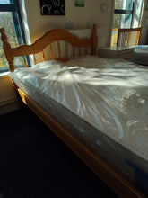 Load image into Gallery viewer, Pine Double Bedframe w/Factory Return Mattress
