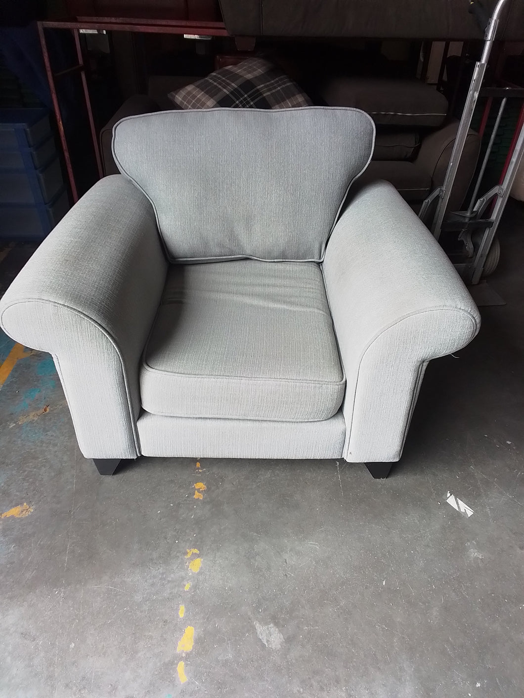 Grey Armchair