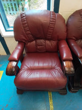 Load image into Gallery viewer, 3 Seater sofa &amp; 2 Armchairs
