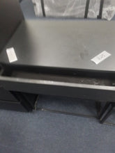 Load image into Gallery viewer, Black Bedside Cabinet
