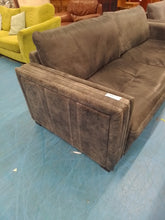 Load image into Gallery viewer, Grey Three Seater Sofa &amp; Armchair
