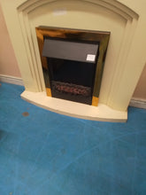 Load image into Gallery viewer, Electric Fire w/White Fire Surround
