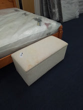Load image into Gallery viewer, Cream Ottoman
