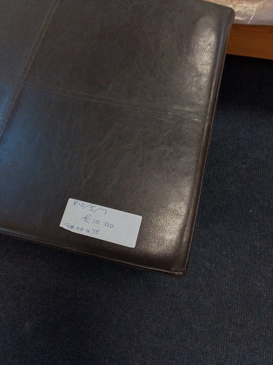 Faux Leather Storage Box