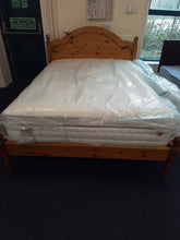 Load image into Gallery viewer, Double Pine Bedframe w/ Factory Return Mattress
