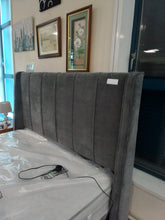 Load image into Gallery viewer, Grey Kingsize Headboard
