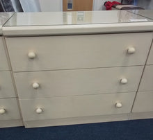 Load image into Gallery viewer, Cream Chest of Drawers
