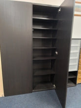 Load image into Gallery viewer, Black Shelving Unit
