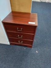 Load image into Gallery viewer, Mahogany Bedside Cabinet
