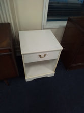Load image into Gallery viewer, White Bedside Cabinet
