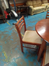 Load image into Gallery viewer, Circular Dining Table &amp; 4 Chairs
