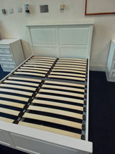 Load image into Gallery viewer, White Double Bedframe
