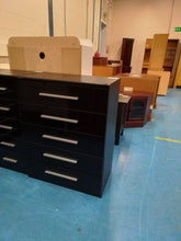 Load image into Gallery viewer, Black Chest of Drawers
