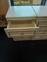 Load image into Gallery viewer, White Bedside Cabinet
