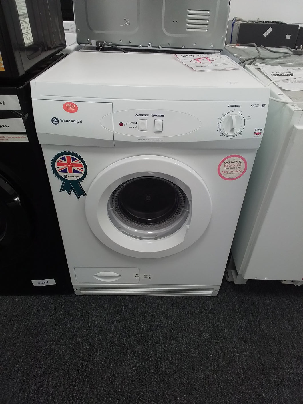 7kg Condensor Tumble Dryer