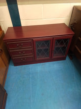 Load image into Gallery viewer, Mahogany Tv Cabinet
