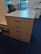 Load image into Gallery viewer, Chest of Drawers &amp; Bedside Cabinet
