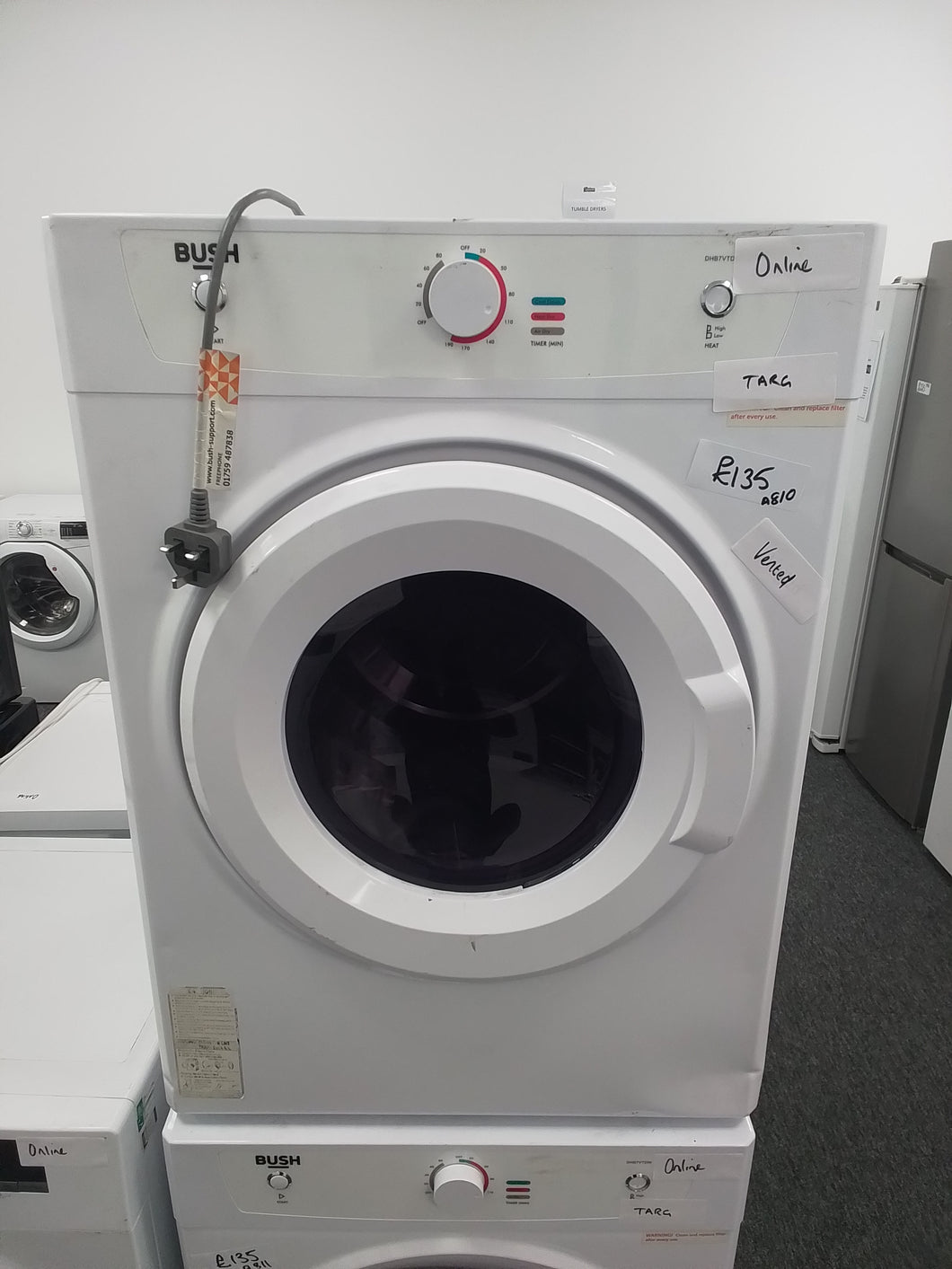Bush Vented Tumble Dryer