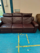 Load image into Gallery viewer, 3 Seater Manual reclining sofa
