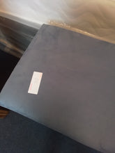 Load image into Gallery viewer, Blue Ottoman
