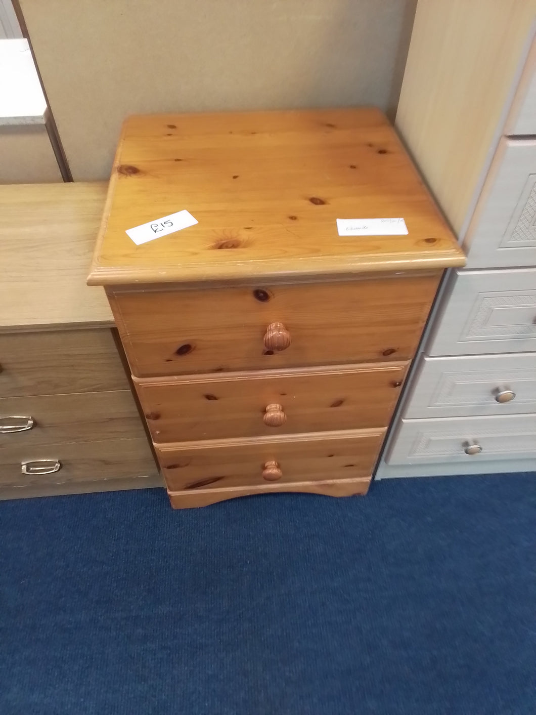 Pine Bedside Cabinet