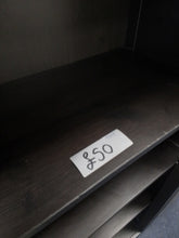 Load image into Gallery viewer, Dark brown/black bookcase - see description
