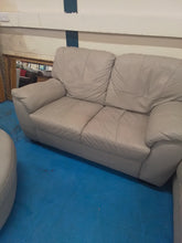 Load image into Gallery viewer, Grey Three &amp; Two Seater Sofas w/Cuddle  Chair
