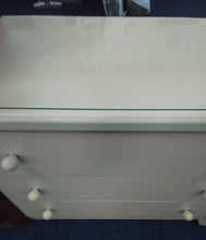 Load image into Gallery viewer, Cream Chest of Drawers
